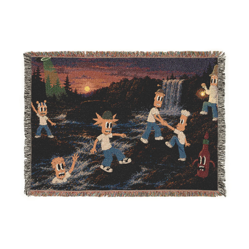 Side Quest Woven Throw Blanket