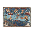 Free Falling Woven Throw Blanket