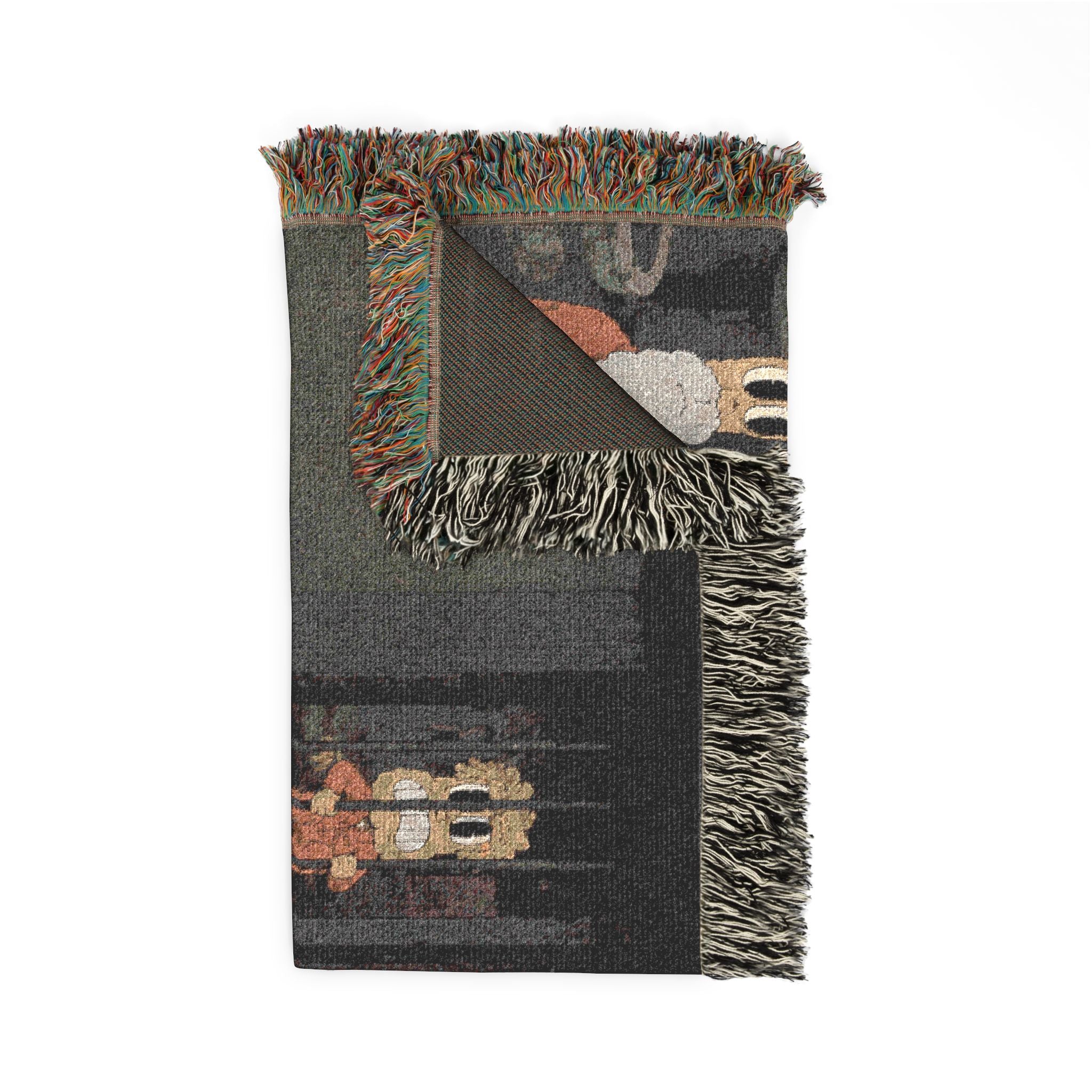 Locked Up Woven Throw Blanket