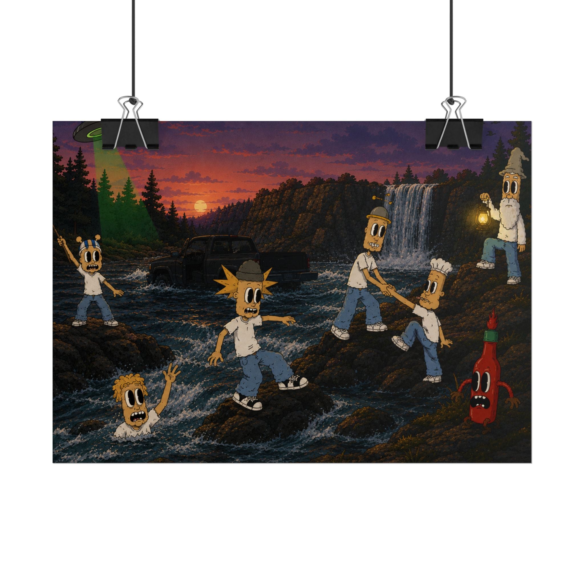 Side Quest Rolled Poster