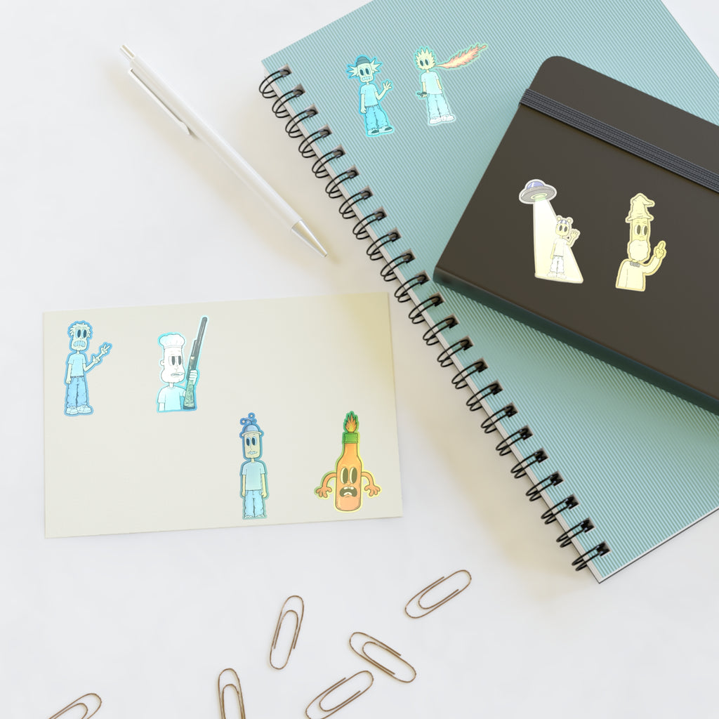 Group Character Sticker Sheet