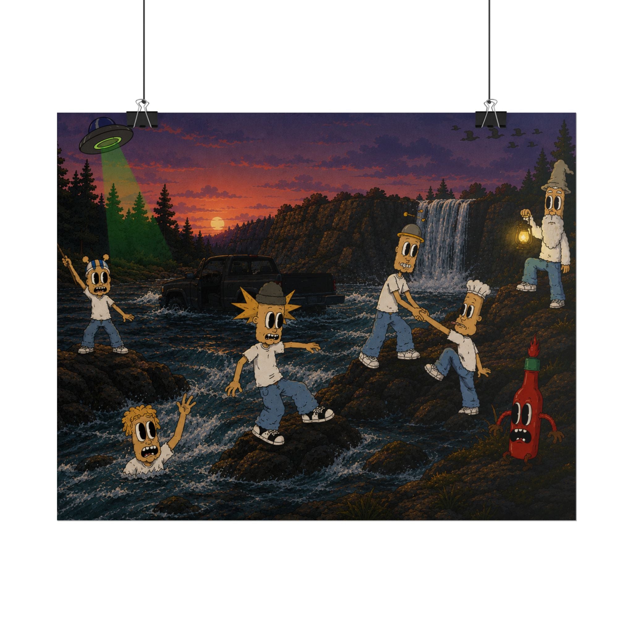 Side Quest Rolled Poster