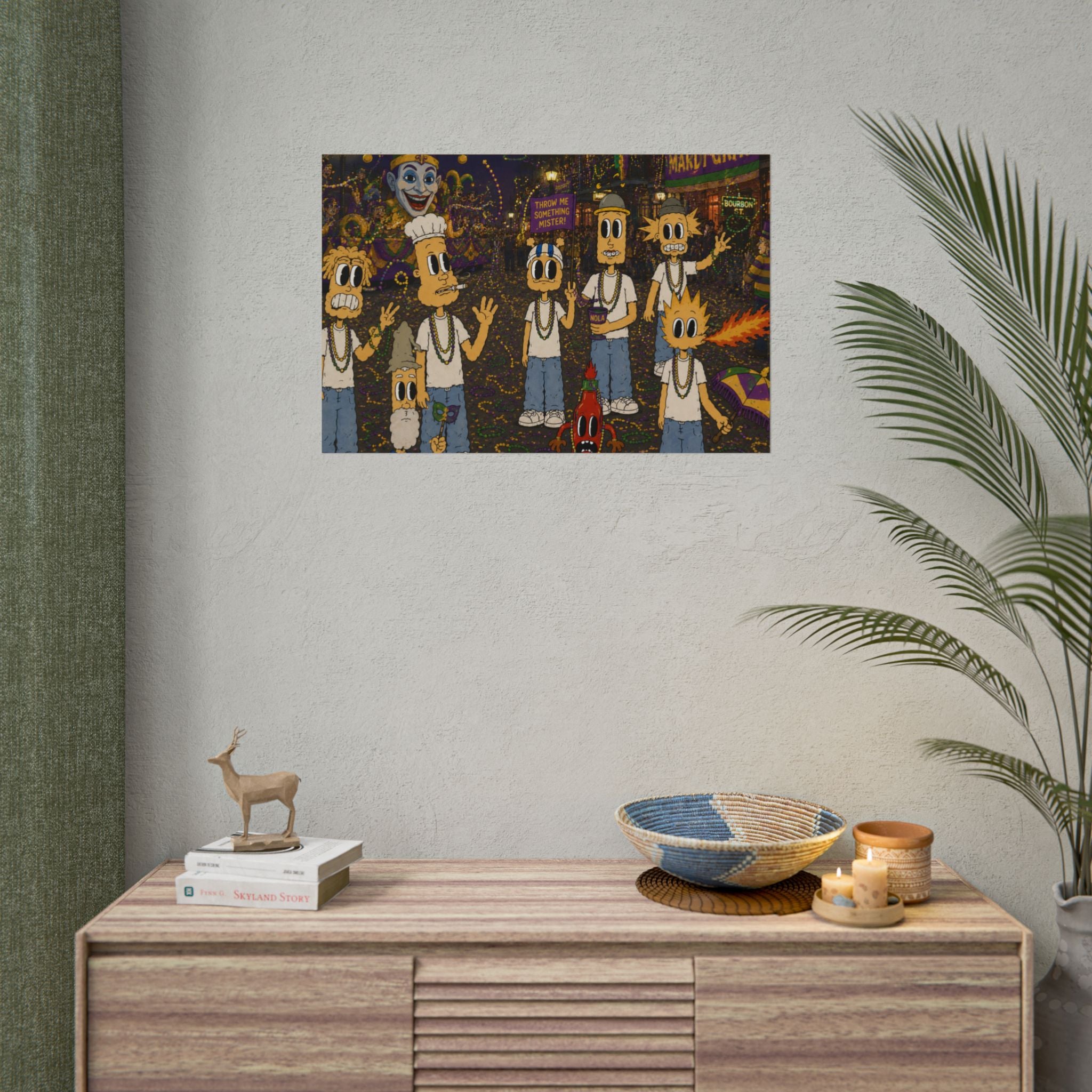 Let The Good Times Roll Rolled Poster
