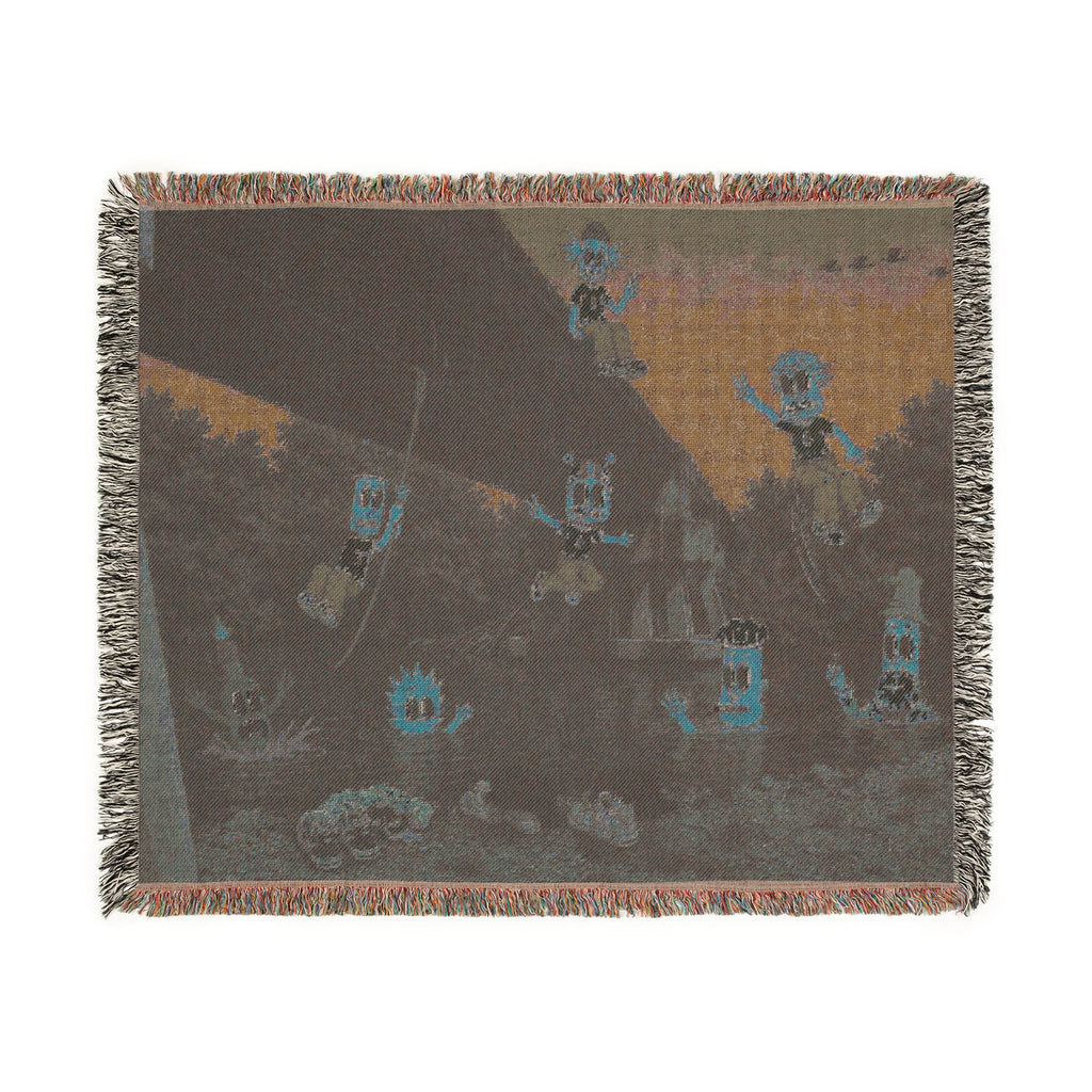 Core Memory Woven Throw Blanket