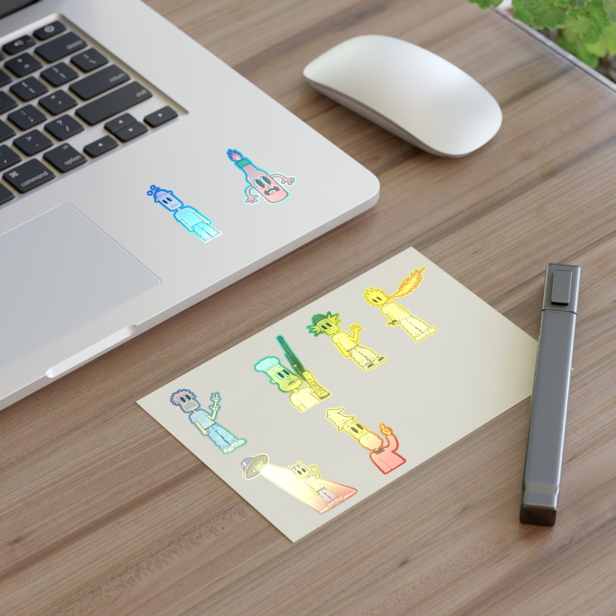 Group Character Sticker Sheet