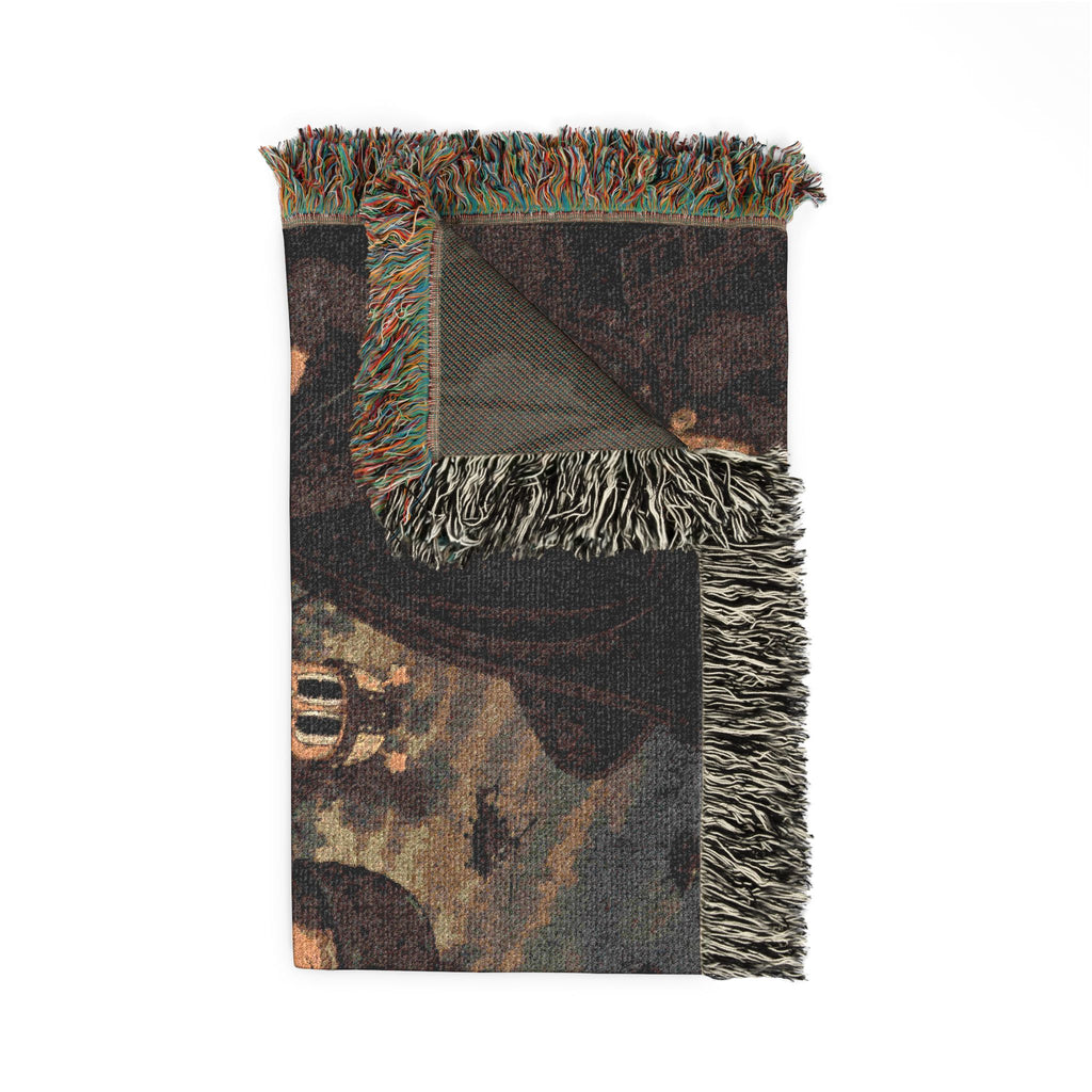 War Ready Woven Throw Blanket
