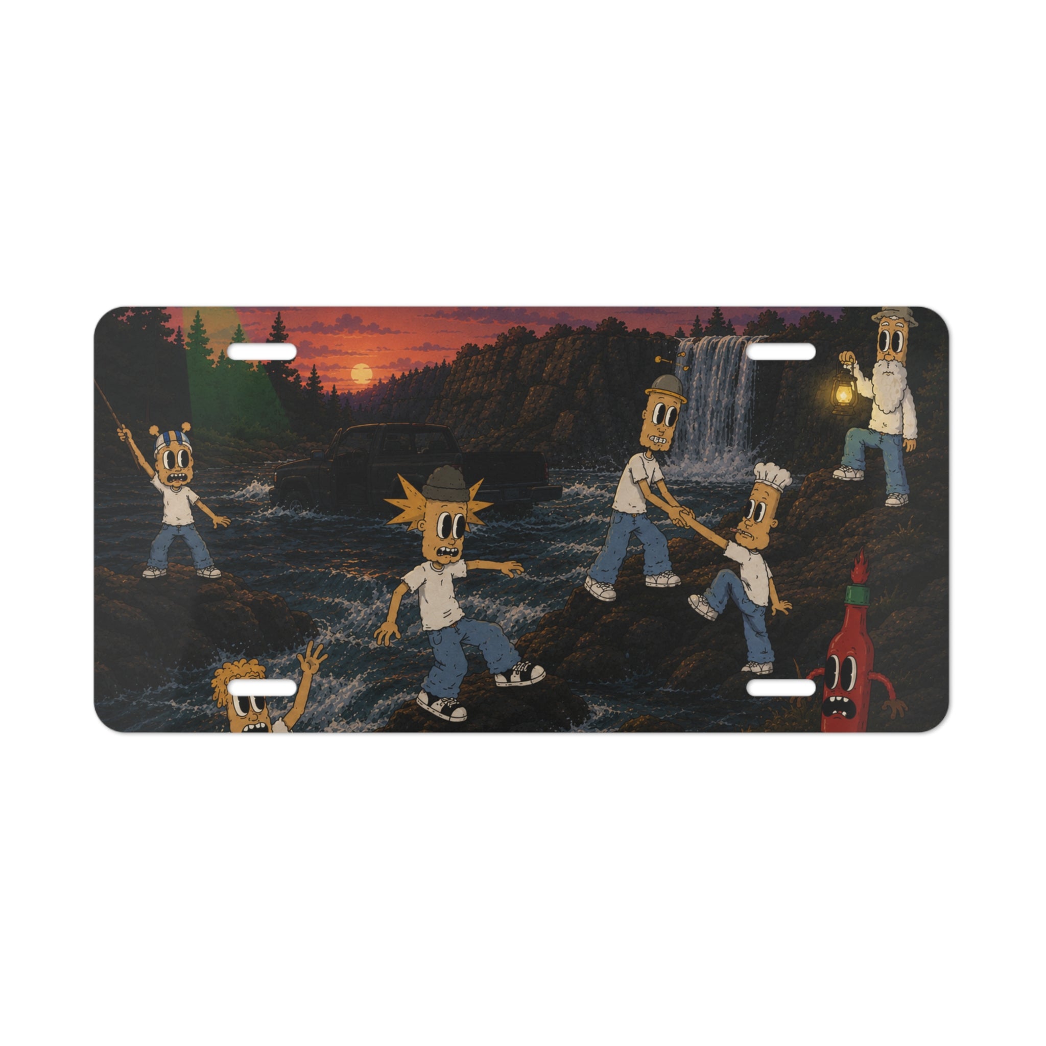 Side Quest Vanity License Plate