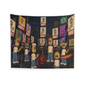 Modern Media Wall Tapestry