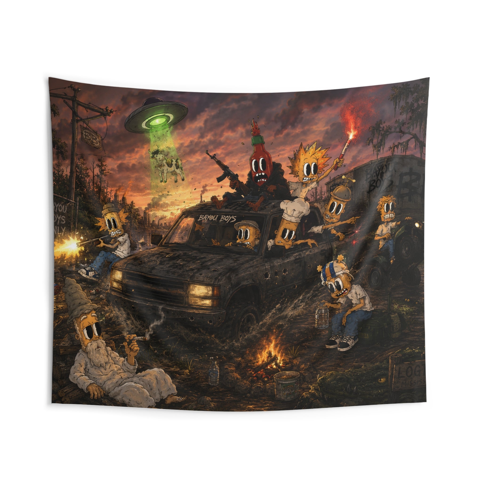 Muddy Waters Wall Tapestry