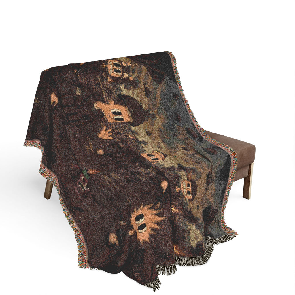 War Ready Woven Throw Blanket