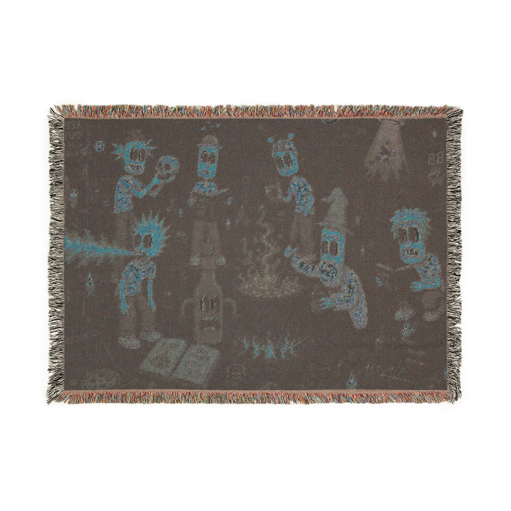 Late Night Woven Throw Blanket