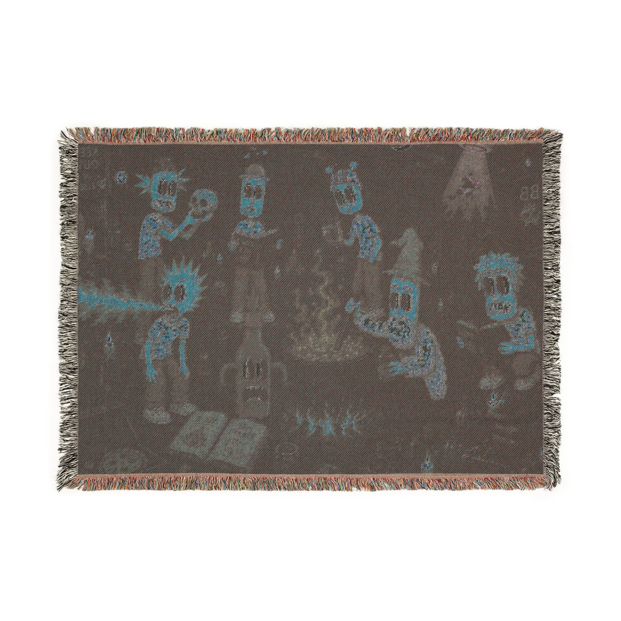 Late Night Woven Throw Blanket