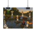 Gone Fishin Rolled Poster