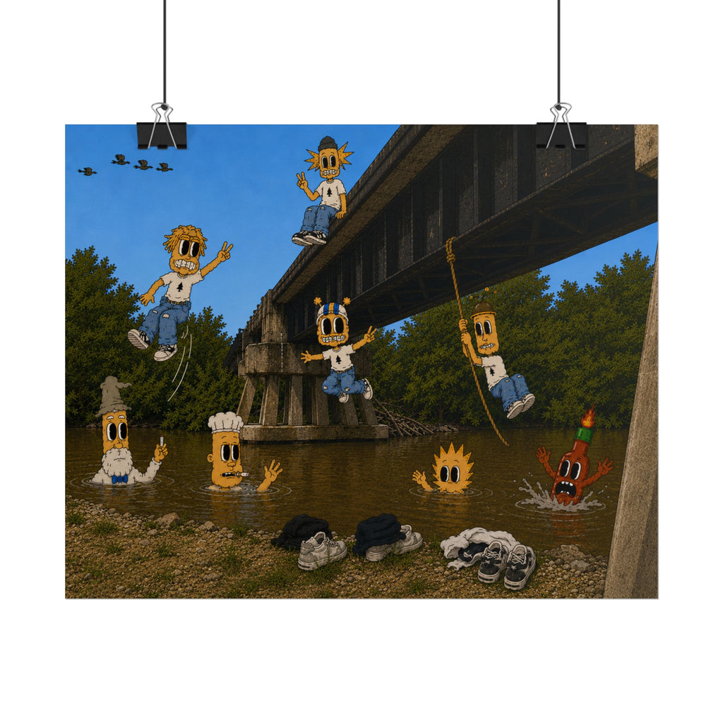 Core Memory Rolled Poster