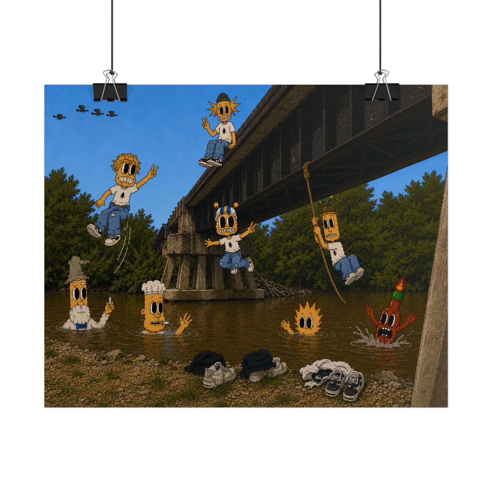 Core Memory Rolled Poster