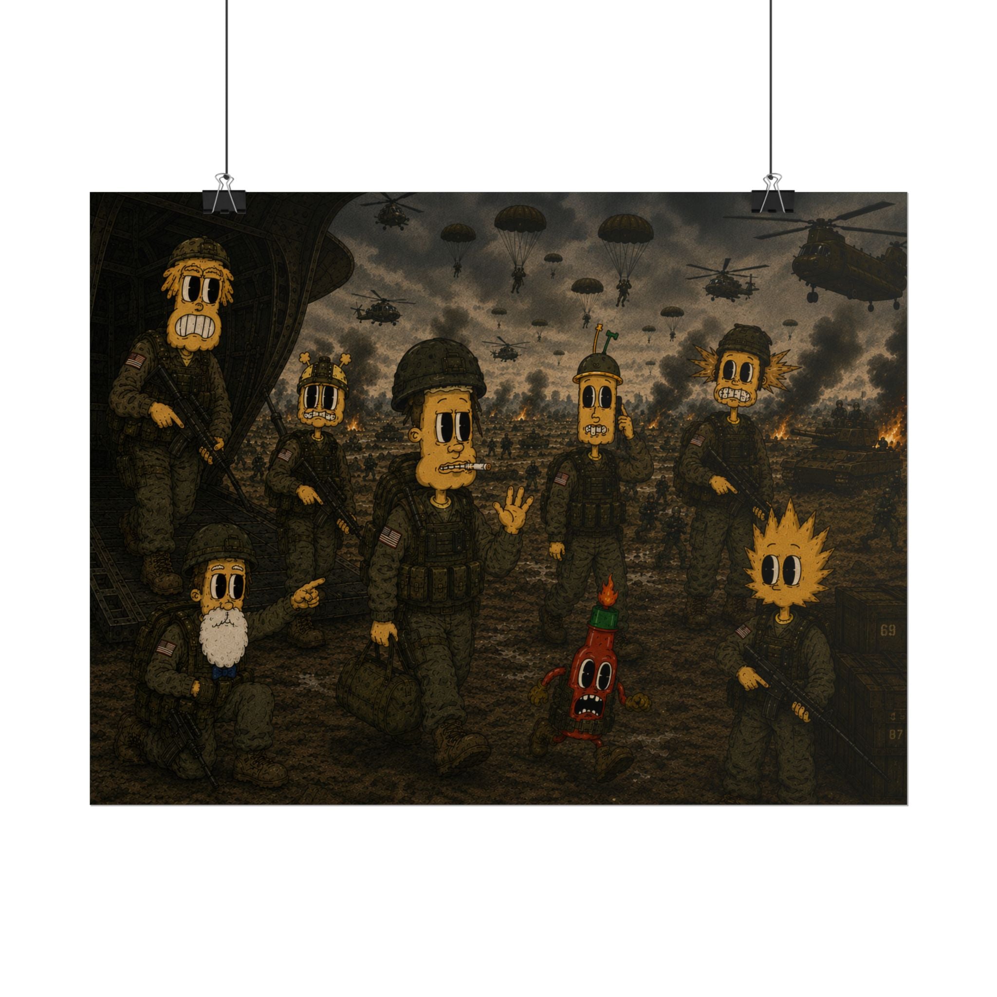 War Ready Rolled Poster