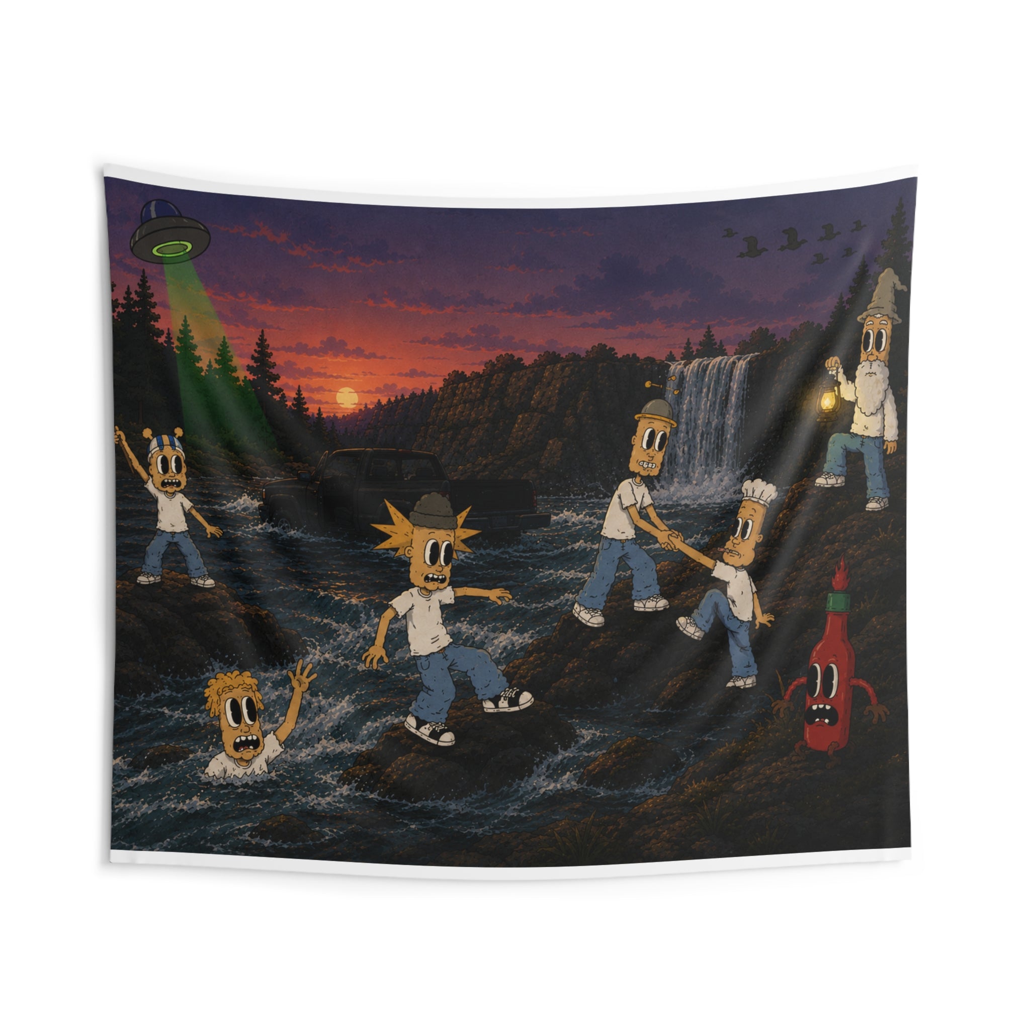 Side Quest Wall Tapestry