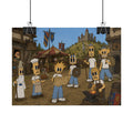 Medieval Times Rolled Poster