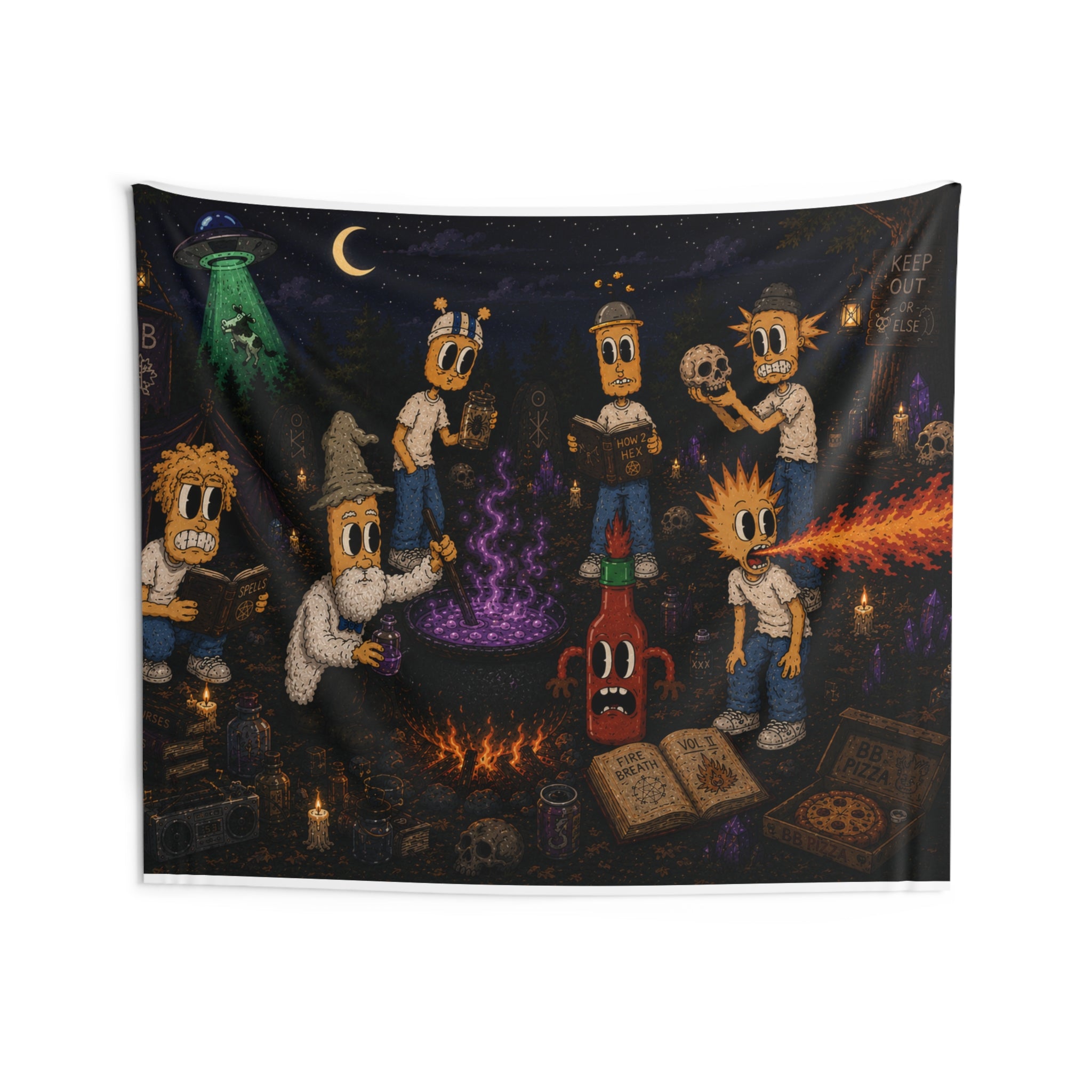 Late Night Wall Tapestry