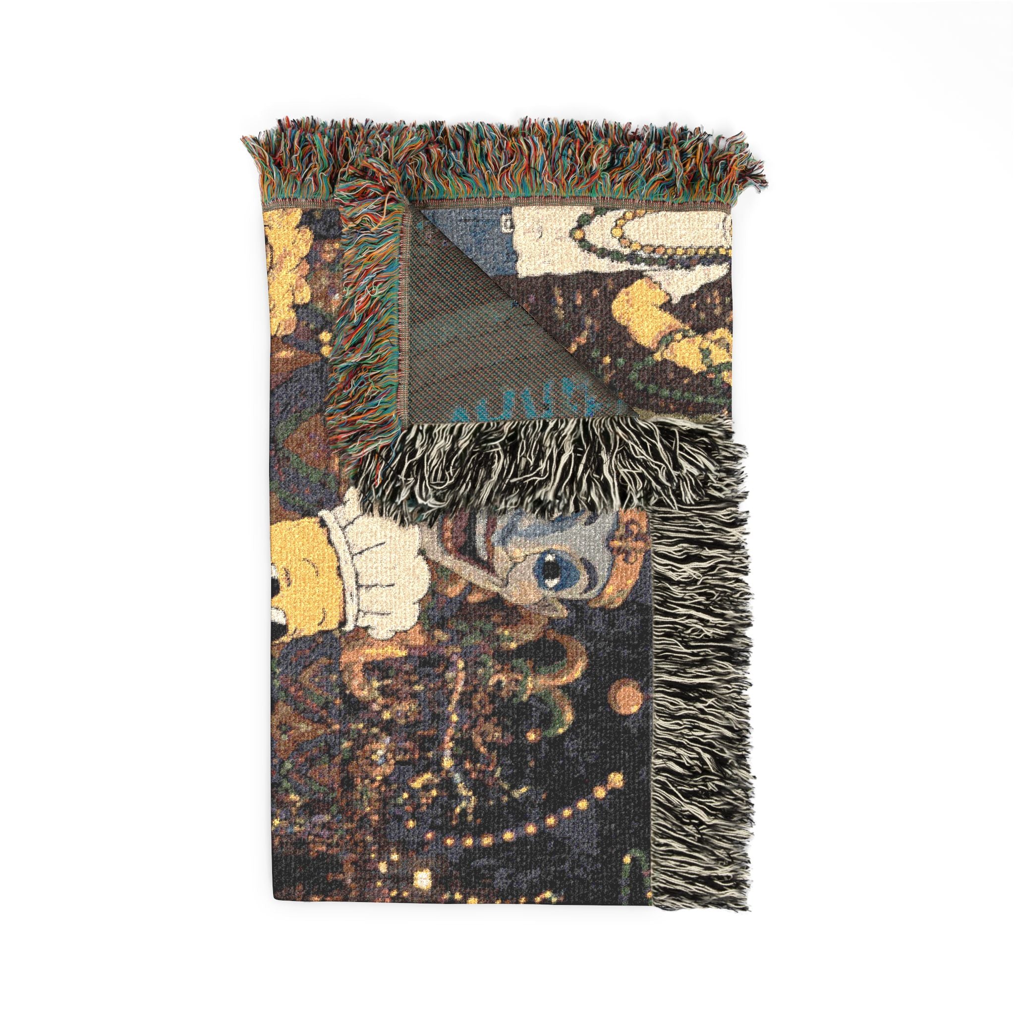 Let The Good Times Roll Woven Throw Blanket