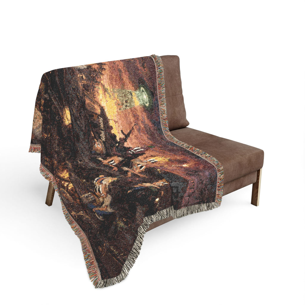 Muddy Waters Woven Throw Blanket