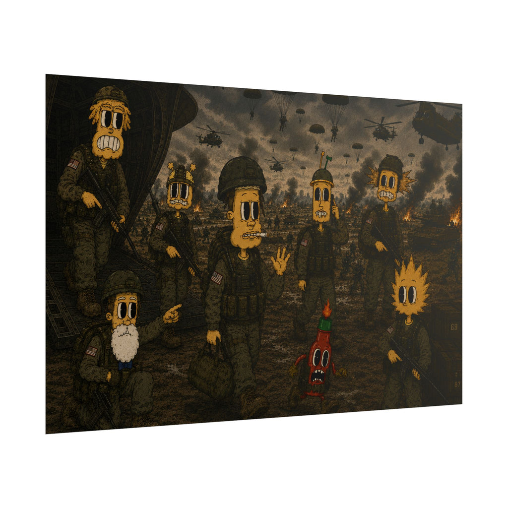 War Ready Rolled Poster