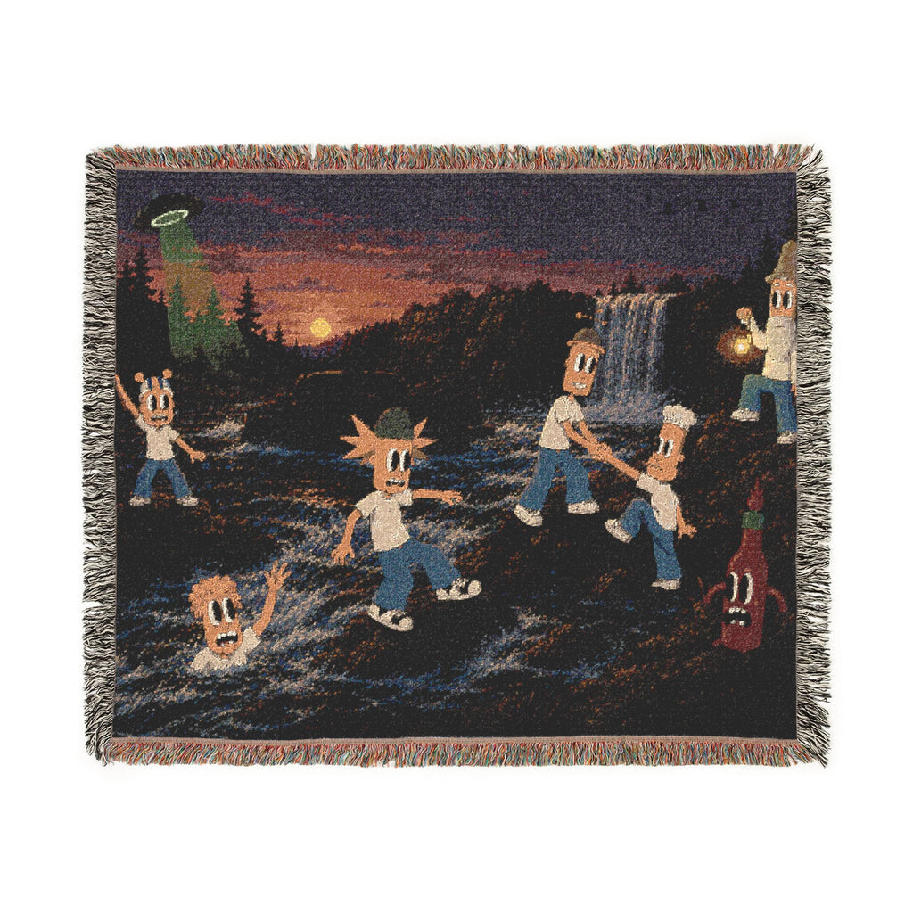 Side Quest Woven Throw Blanket
