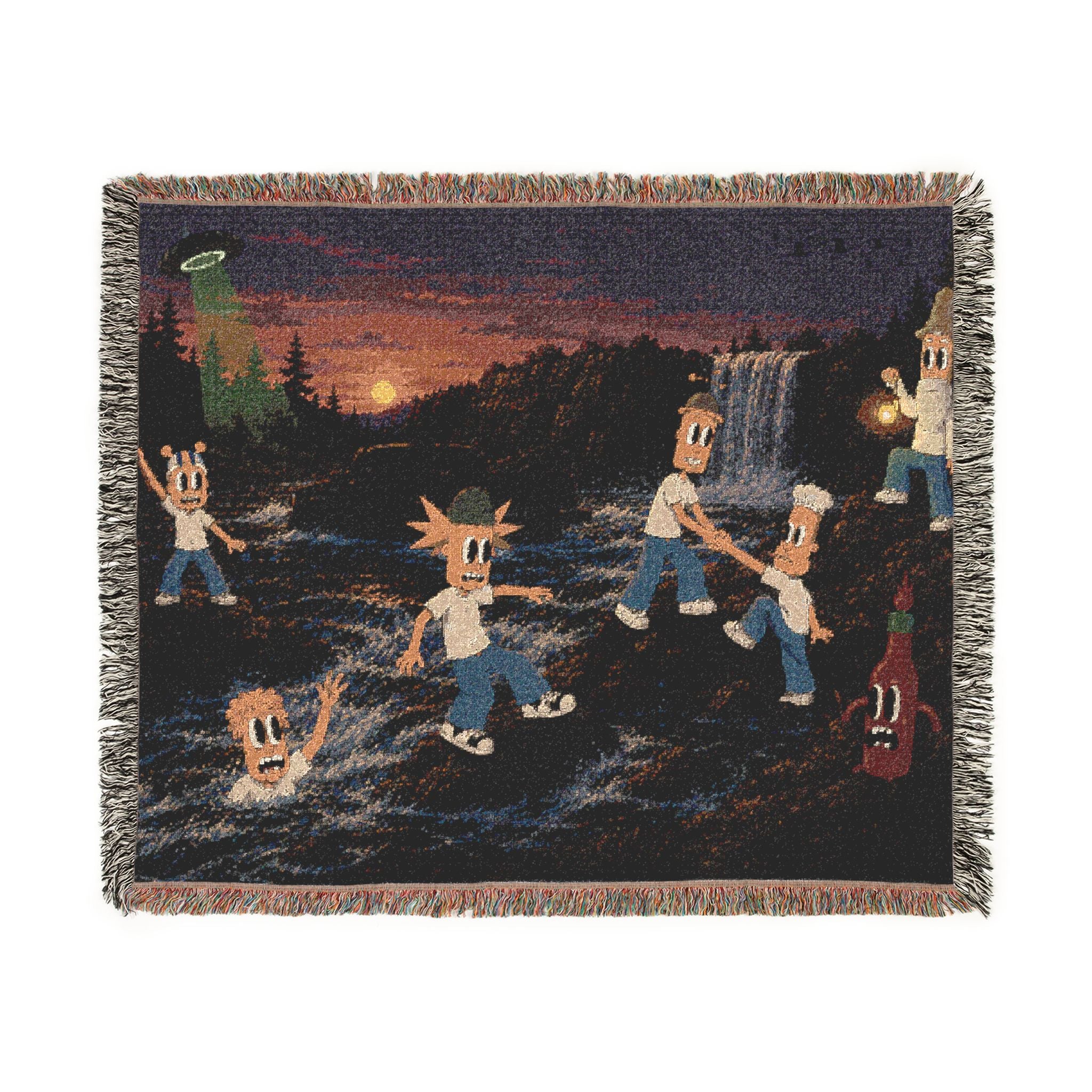 Side Quest Woven Throw Blanket