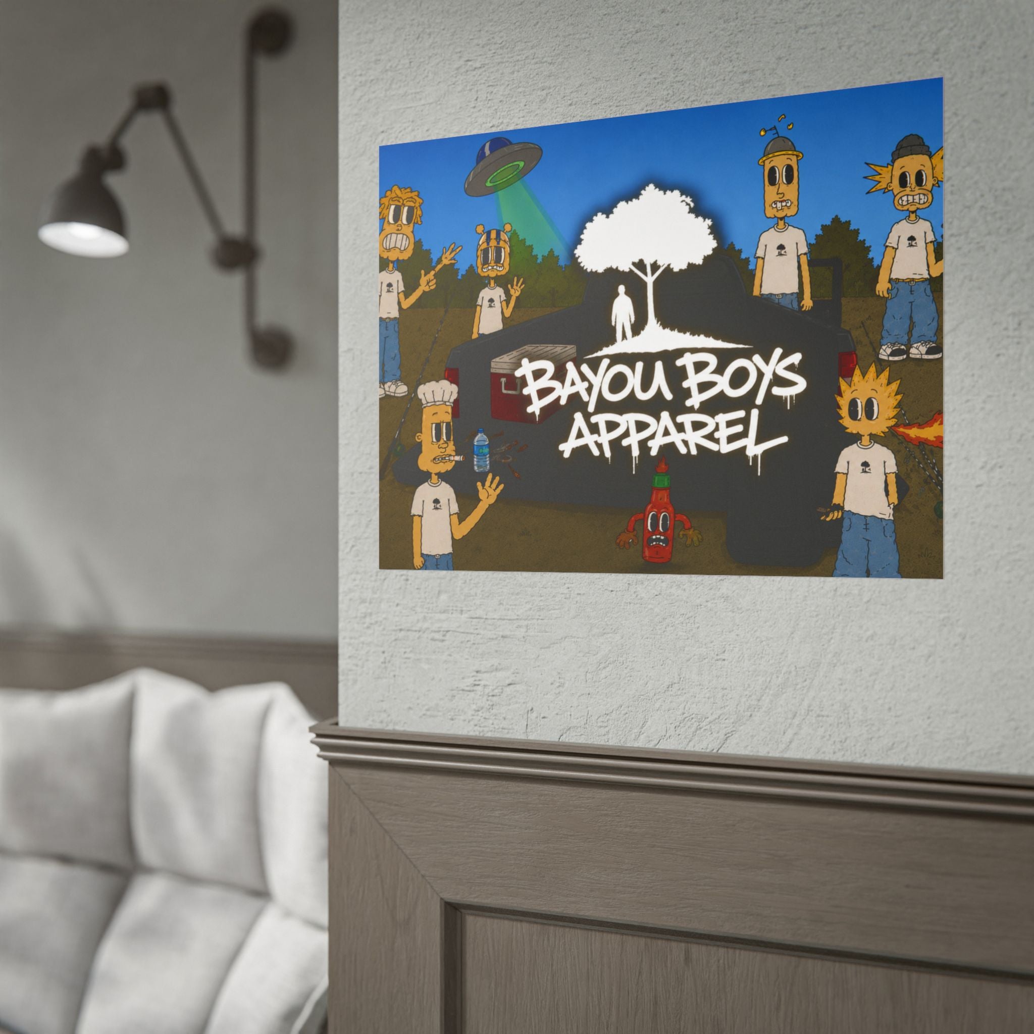 Logo Group Pic Rolled Poster