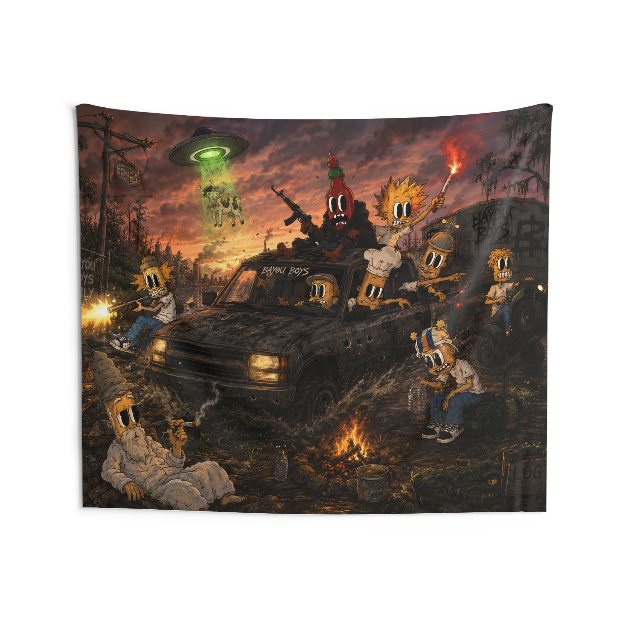 Muddy Waters Wall Tapestry