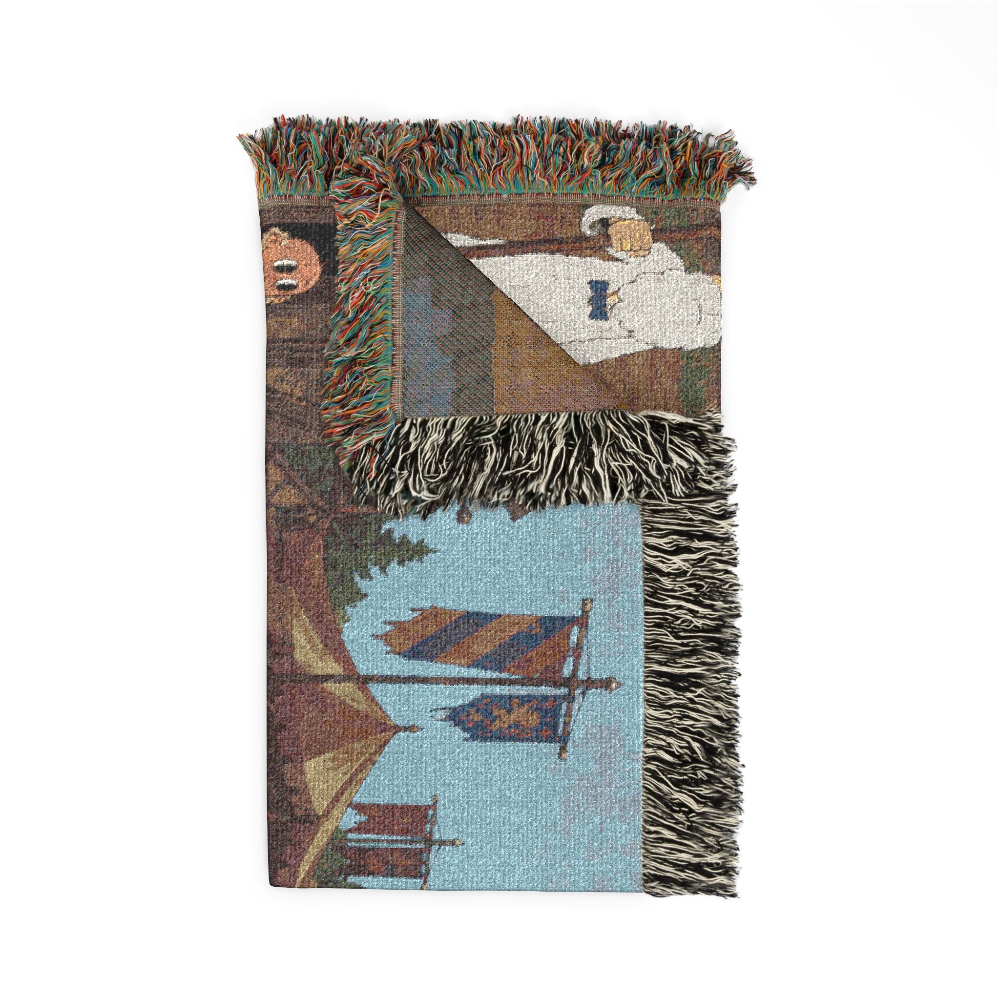 Medieval Times Woven Throw Blanket