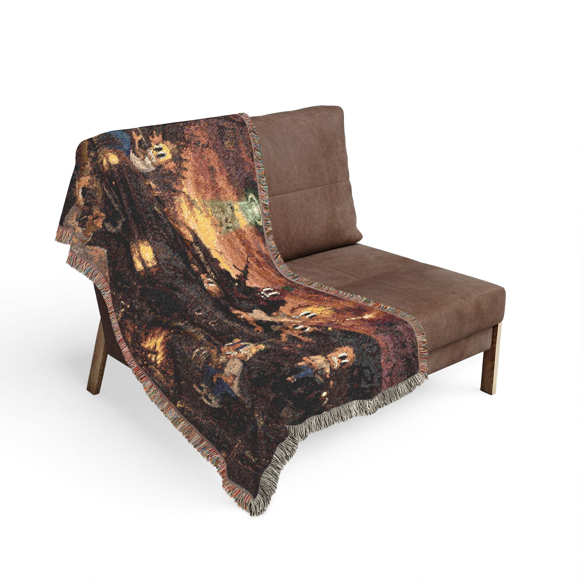 Muddy Waters Woven Throw Blanket