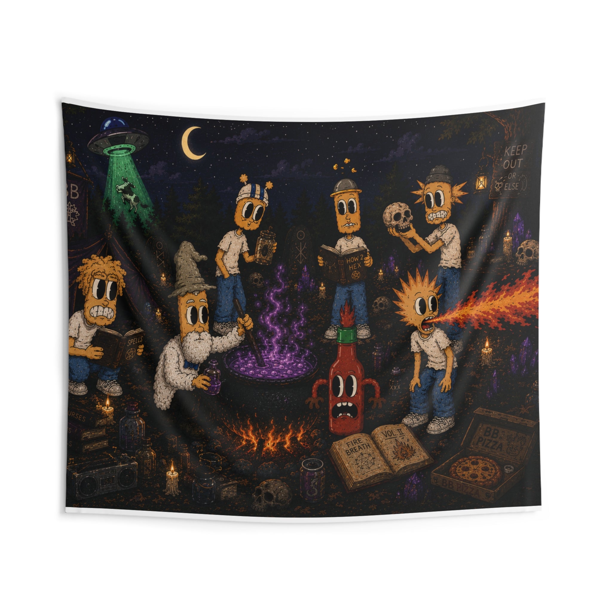 Late Night Wall Tapestry