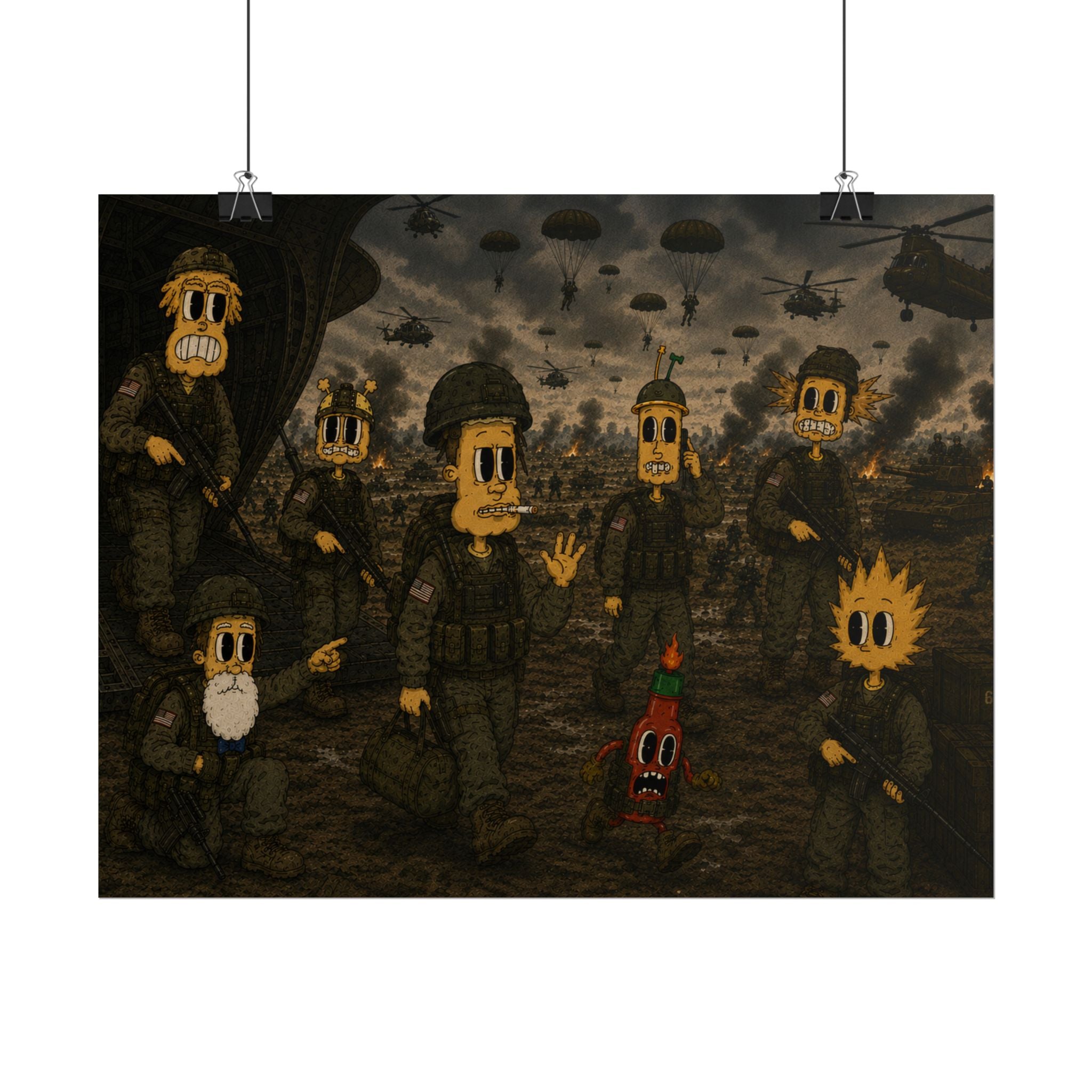 War Ready Rolled Poster