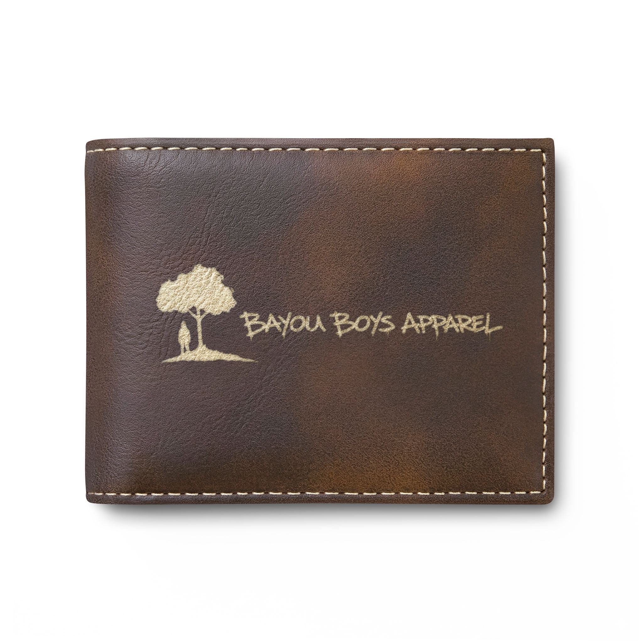 Bayou Boys Duo Leather Bi-Fold Wallet