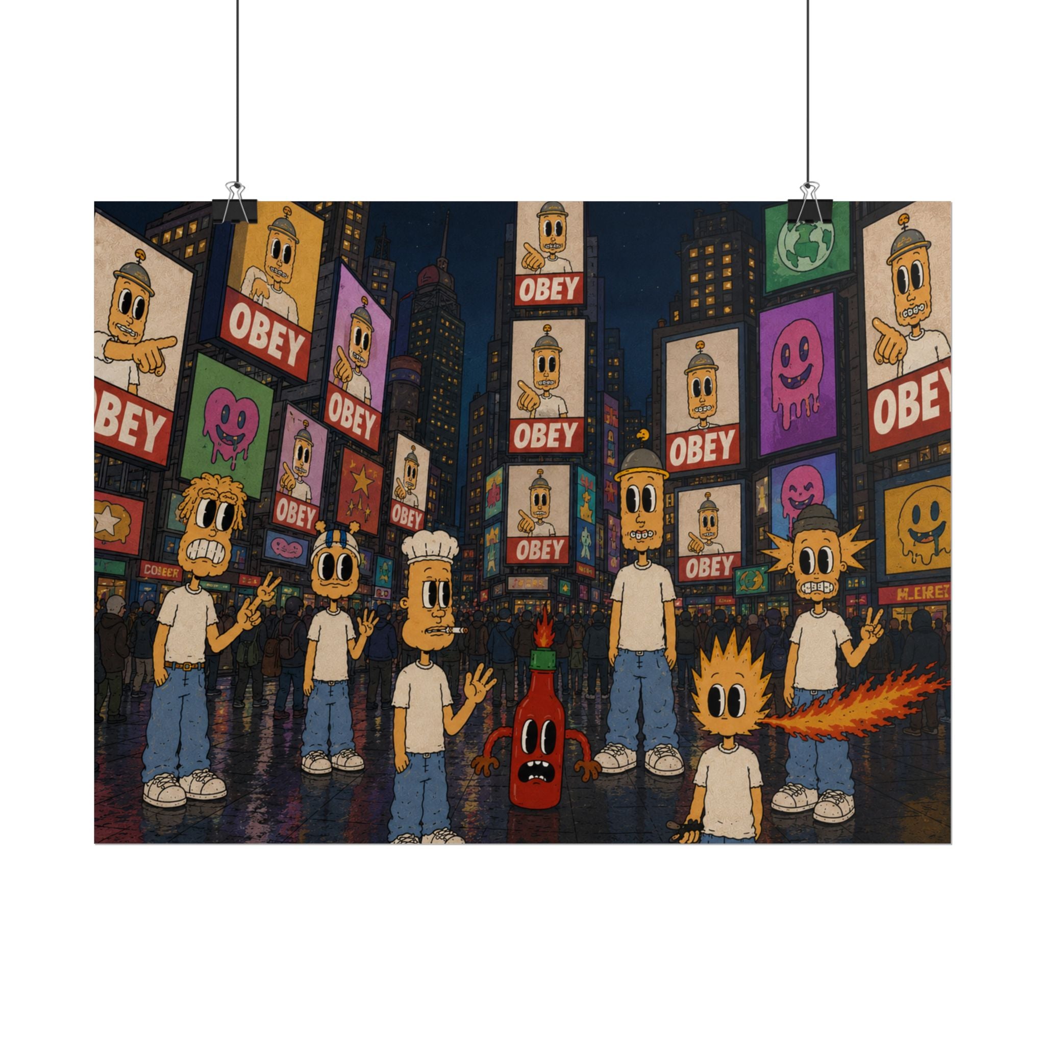 Modern Media Rolled Poster
