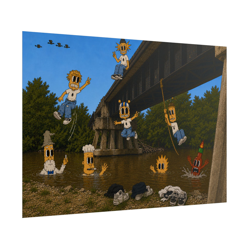 Core Memory Rolled Poster