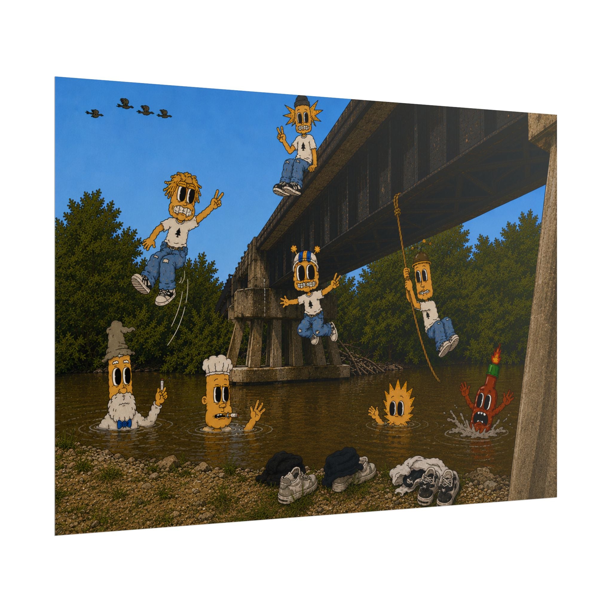 Core Memory Rolled Poster