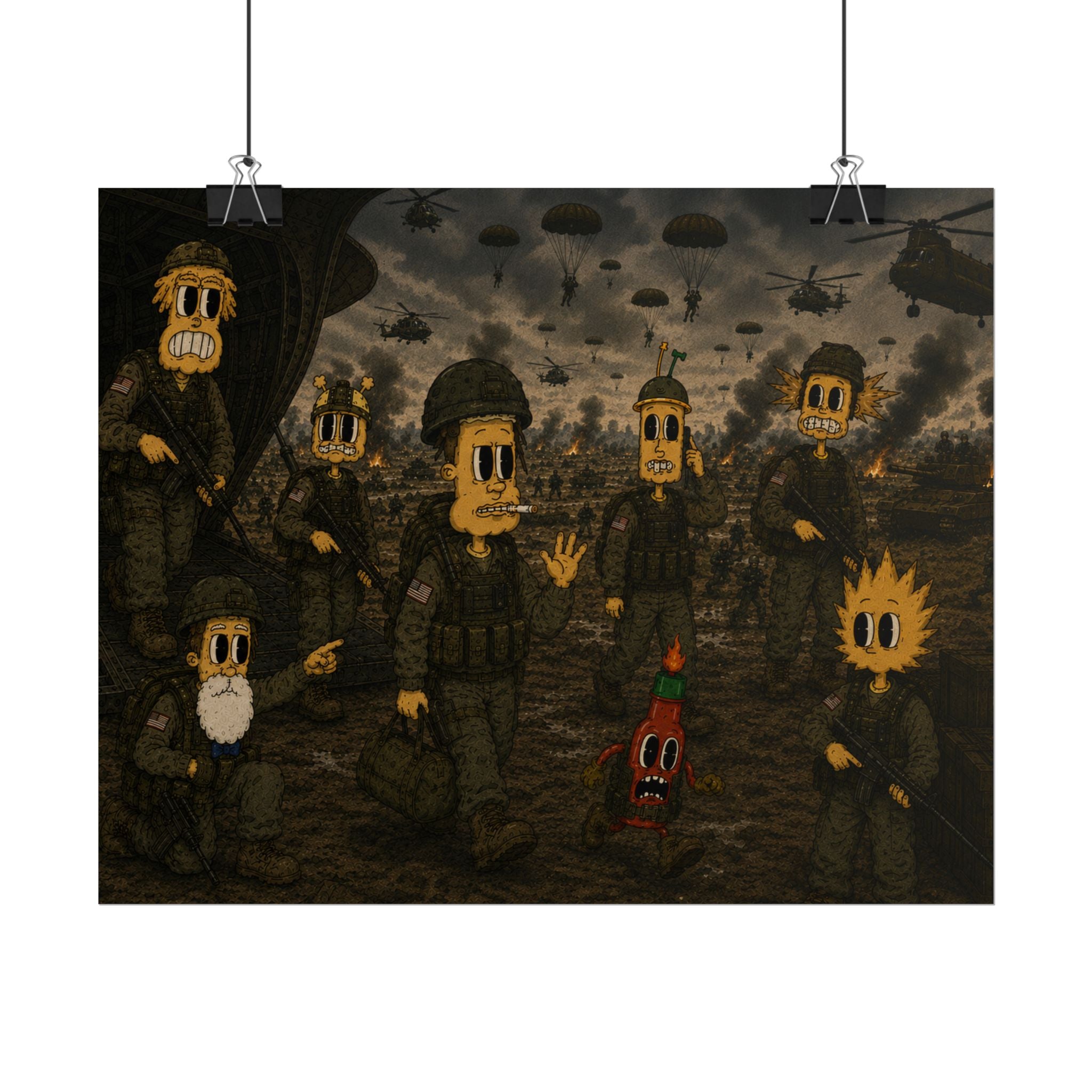 War Ready Rolled Poster