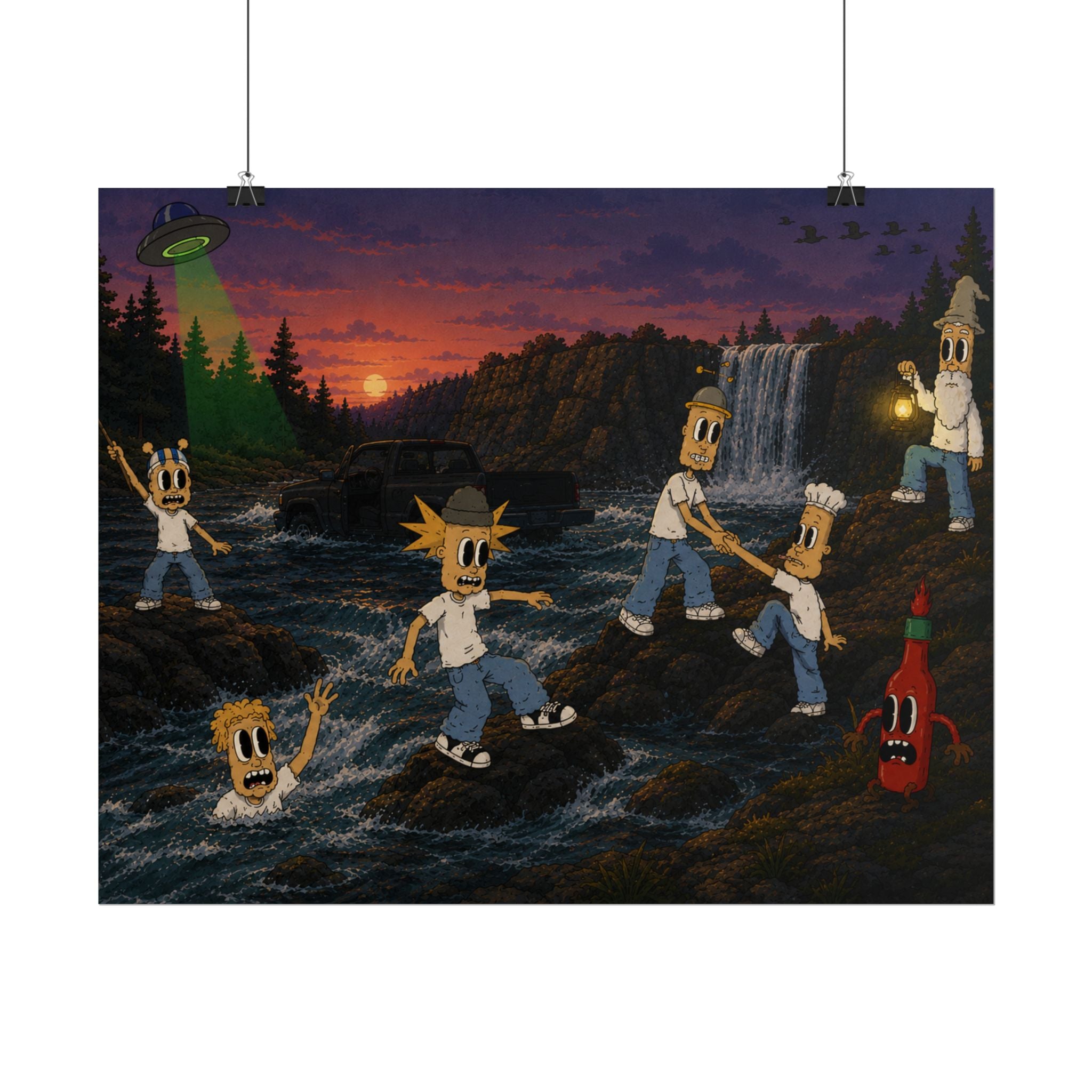 Side Quest Rolled Poster
