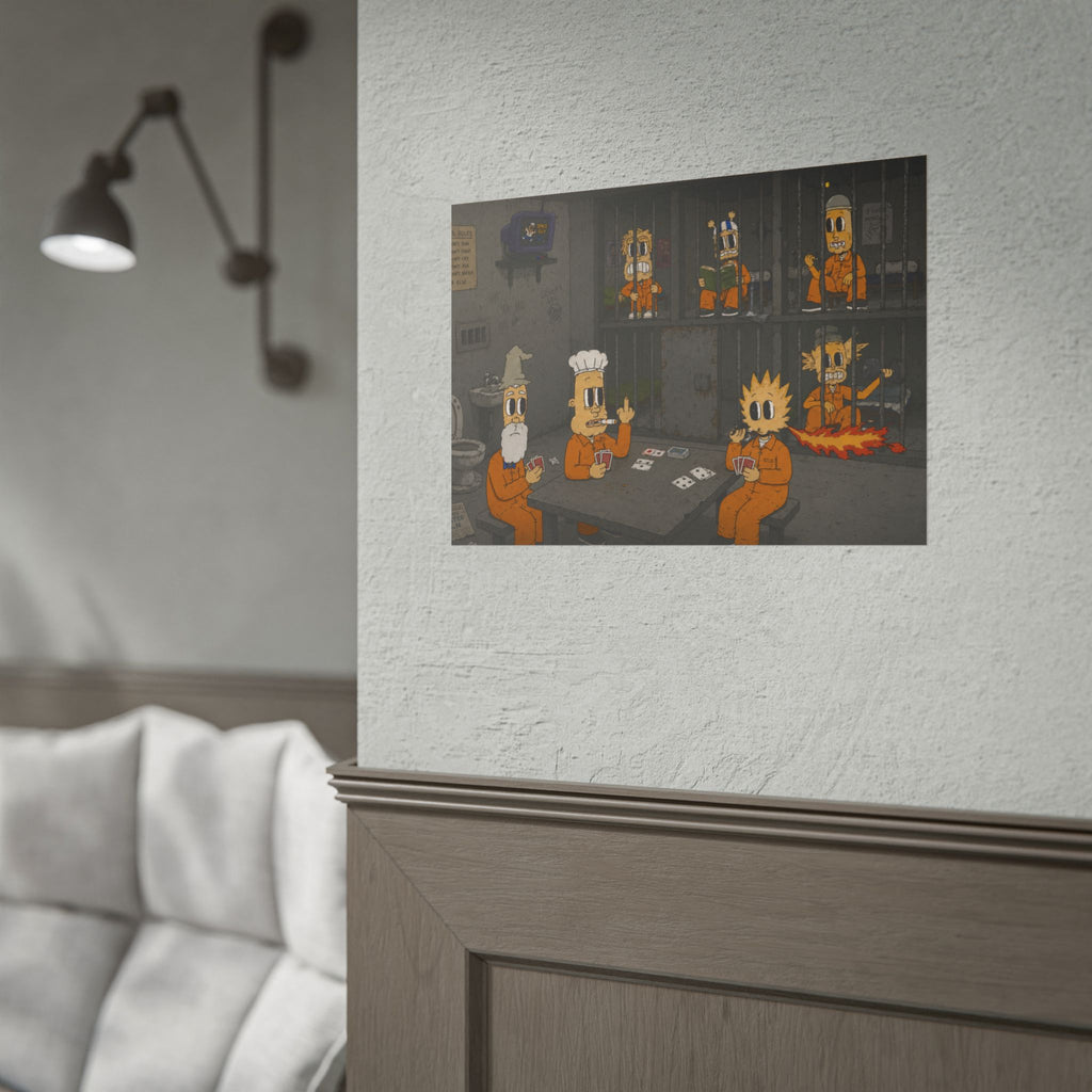 Locked Up Rolled Poster