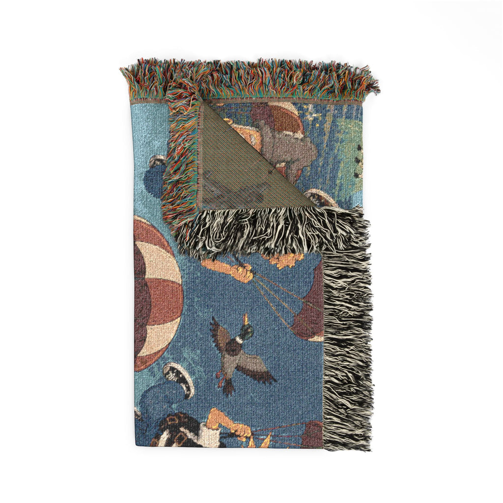 Free Falling Woven Throw Blanket
