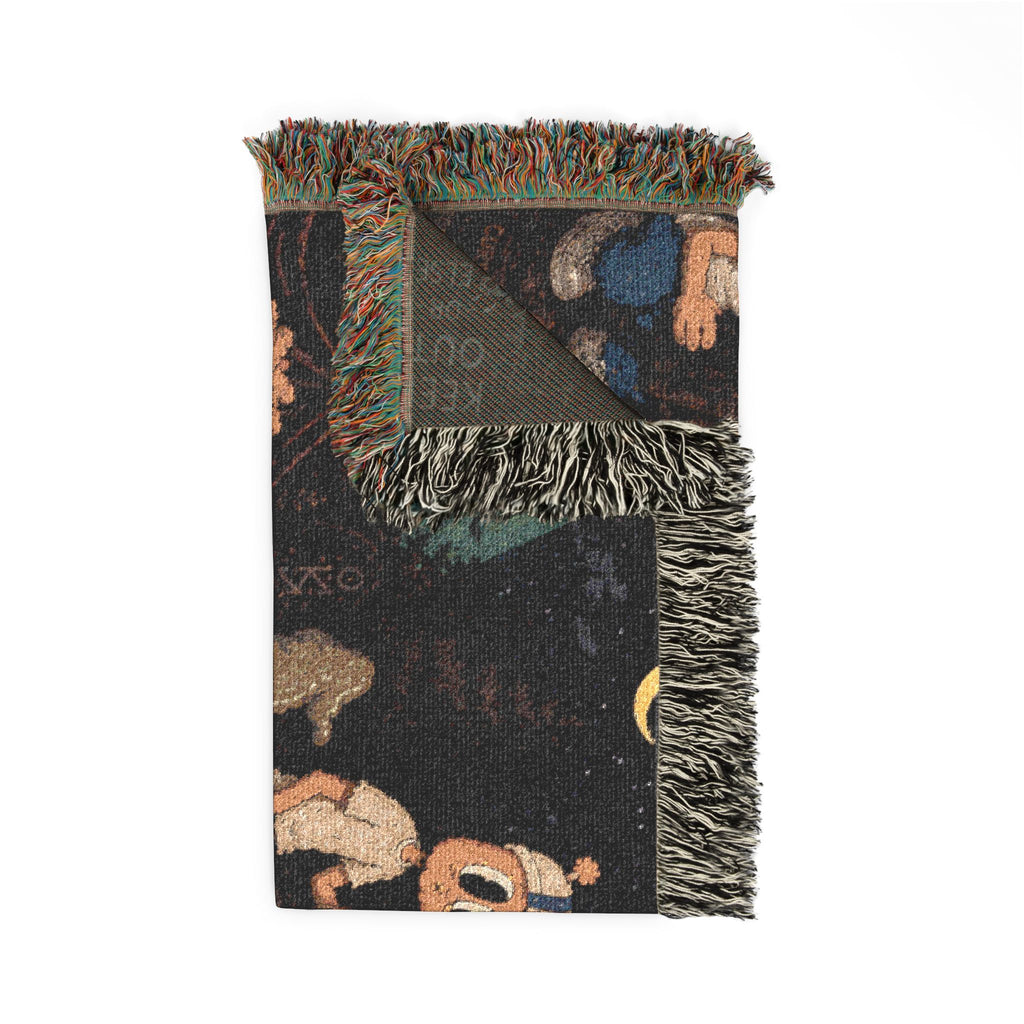 Late Night Woven Throw Blanket
